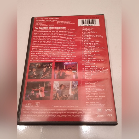 Billie Joel The essential video collection - Picture 2 of 3